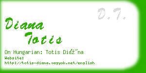 diana totis business card